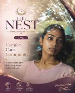 The Nest premium hostel for girls TVC