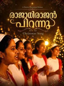 Rajadhirajan Pirannu Christmas song poster