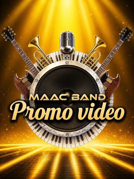 MAAC Band promo video edit poster
