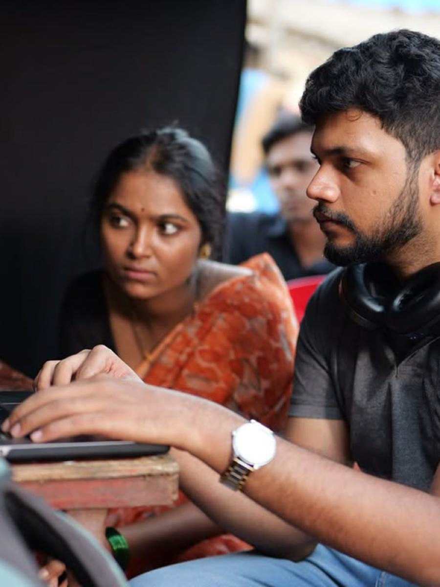 Tijo Thankachan reviewing a shot on set